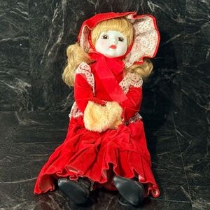 Vintage Porcelain Doll